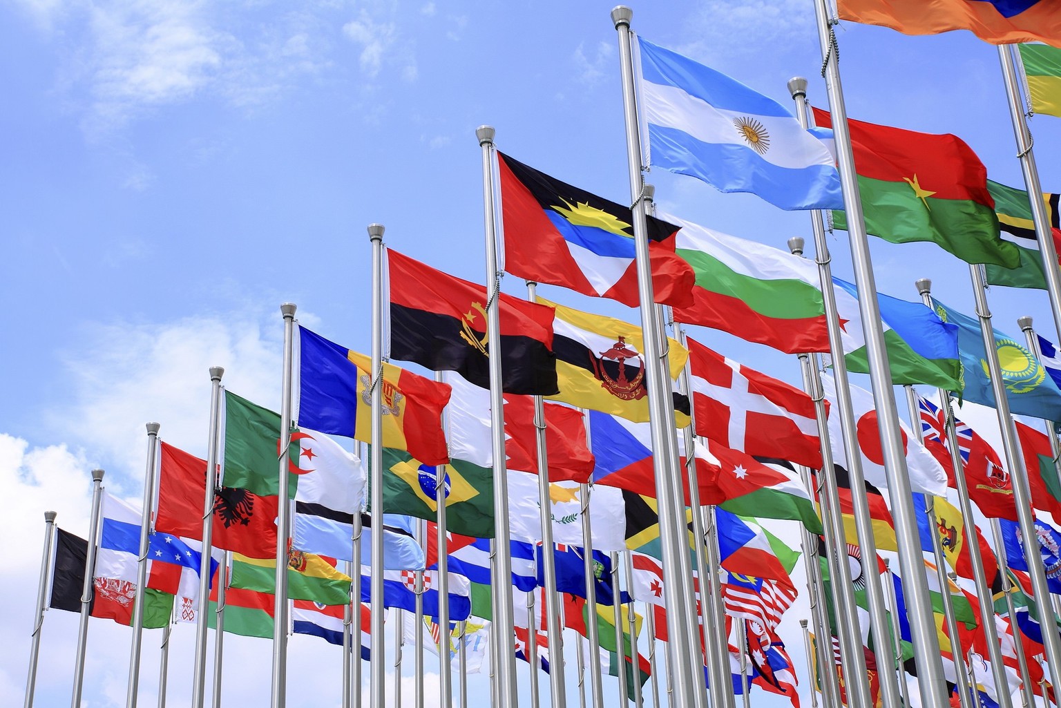 World flags — diversity